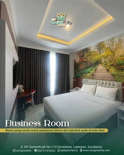 Business Room - Double Bed - Solo Grand City Hotel